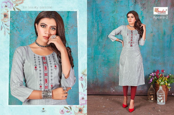 Smylee Apsara 2 Latest Ethnic Wear Designer Long Kurti Collection